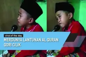 Lantunan ayat Alquran qori cilik ini dijamin bikin hati adem