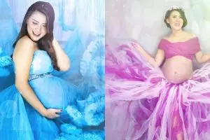 Bersiap lahiran anak kedua, begini 10 foto maternity Rey Utami