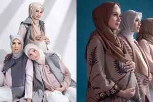 Maternity bareng, ini 5 potret cantik Shireen, Zaskia & Zee Zee Shahab