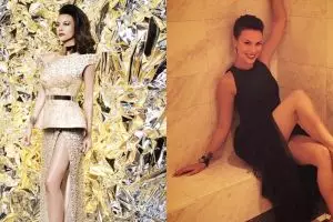 8 Pose menantang Sophia Latjuba bergaun belahan tinggi, seksi abis