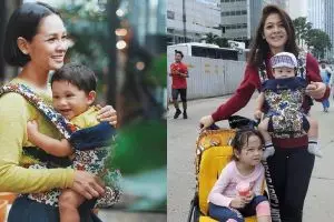 Ini harga gendongan 7 anak seleb, mahal tak jadi soal demi buah hati
