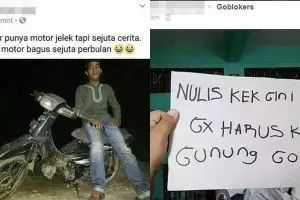 10 Status nyinyir ini kocak dan nampol abis, kesindir nih? 