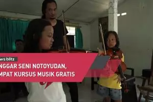 Dari hobi, Alvon dirikan sanggar seni musik gratis