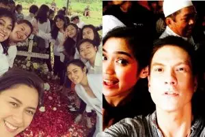 4 Seleb ini malah kena hujat gara-gara posting foto di pemakaman