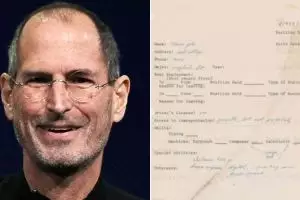 Surat lamaran kerja Steve Jobs terjual, harganya setara 166 iPhone X