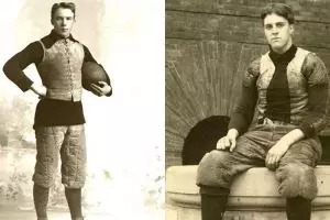 12 Potret ganteng pemain rugbi era 1920, kostumnya kayak jubah perang