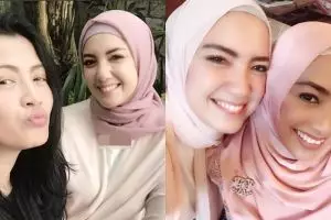 7 Penampilan terbaru Tia Ivanka dengan hijab, senyumnya bikin teduh