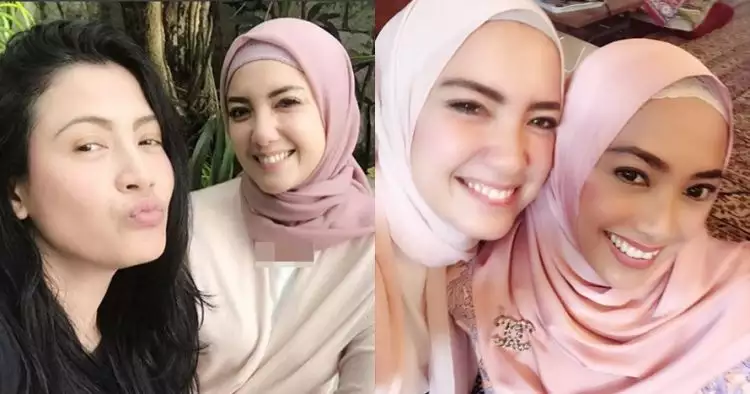 7 Penampilan terbaru Tia Ivanka dengan hijab, senyumnya bikin teduh