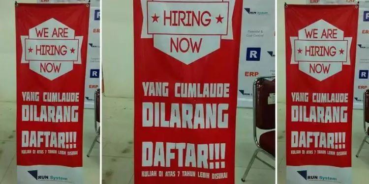 Ini masalah yang sering dihadapi para pencari kerja di Indonesia