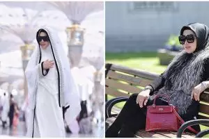 Habis Rp 1 M, ini 10 momen Syahrini umrah & liburan pakai First Travel