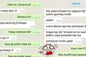 10 Chat pembeli ngeselin ini kocak abis sekaligus uji kesabaranmu