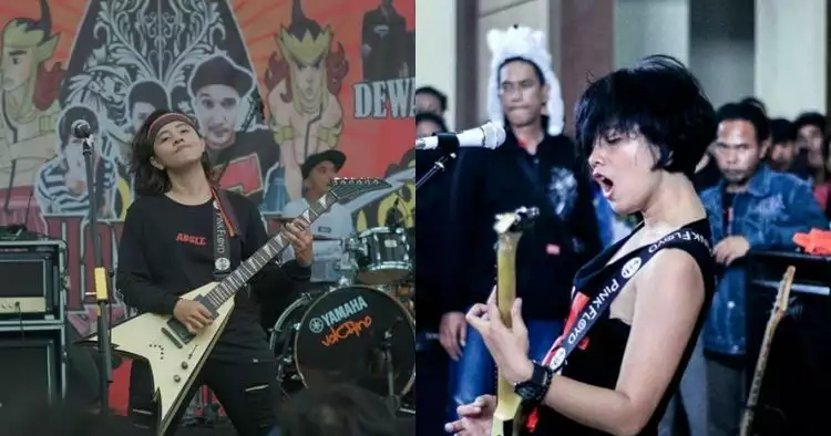 Mengenal gitaris Havinhell Ajeng, si cewek punk penyayang kucing