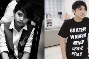 6 Potret ganteng Gavin Daffa, anak Arie Untung yang beranjak remaja