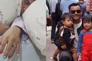 Tertidur pulas di ranjang, Judika dapat perlakuan ini dari putrinya