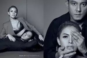 Di tengah isu hamil, intip 10 pose intim Nikita Mirzani & Dipo Latief