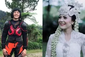 Dikenal tomboi, ini 5 penampilan manglingi seleb saat jadi pengantin
