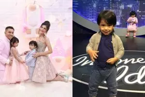 10 Aksi menggemaskan Cleo & Judeo, buah hati Judika & Duma Riris