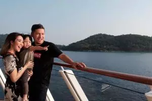 Ajak Koneng liburan naik kapal pesiar, Gading dan Gisel tuai pujian