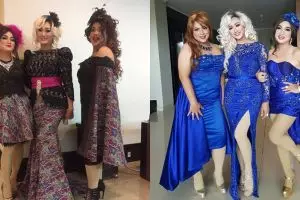 10 Aksi kompak Boby Tince & Golden Boys, pria macho yang tampil cantik