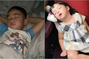 Intip gaya 10 anak seleb saat tidur, mana yang paling bikin gemas?