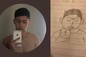 Tawarkan jasa gambar, 10 hasil gambaran orang ini justru bikin ngakak