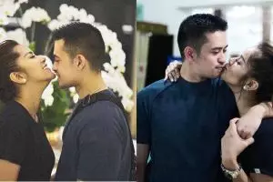 8 Potret kemesraan Olla Ramlan & Aufar Hutapea, masih kayak pacaran