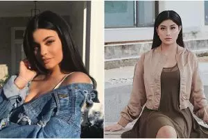 Rambut belah tengah, 10 gaya Awkarin ini disebut tiru Kylie Jenner
