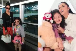 10 Gaya kompak Krisdayanti bareng Amora Lemos, sama-sama stylish abis