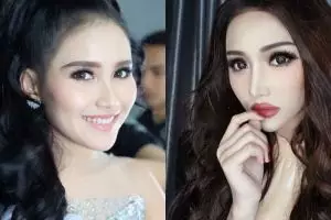 Tampil beda, Ayu Ting Ting disebut warganet mirip Lucinta Luna