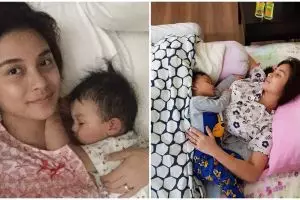 7 Momen Chelsea Olivia menidurkan Nastusha, mom goals banget