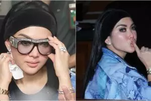 8 Foto Syahrini saat bersaksi di sidang kasus First Travel, cetar abis