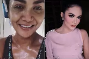 Potret 10 seleb cantik sebelum dan sesudah pakai makeup, beda banget