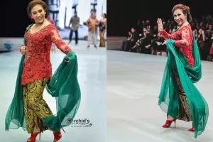Biasanya simpel, ini 7 gaya anggun Menteri Susi berkebaya di catwalk