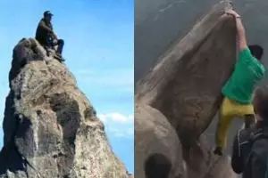 5 Aksi nekat orang naik gunung, ada yang meninggal jatuh ke kawah