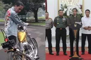 7 Jaket hits yang dikenakan Jokowi, ada yang ala Dilan