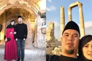 9 Momen Ahmad Dhani-Mulan honeymoon ke Jerussalem, bak pengantin baru