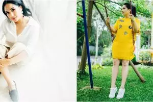 Nggak melulu mewah, ini 6 sepatu Nagita Slavina di bawah Rp 500 ribu