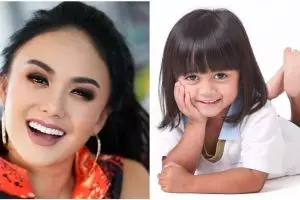 10 Pose imut Liora, cucu Yuni Shara yang posenya bikin gemas maksimal