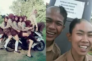 10 Kelakuan kocak anak sekolah zaman now ini bikin ngakak parah