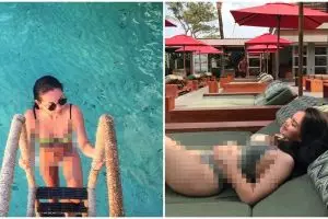Baru usia belasan tahun, 5 seleb ini gemar pakai bikini