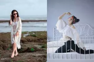 10 Gaya Selvi Kitty pamer perut ini bikin panas dingin