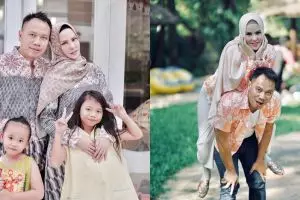 10 Potret Angel Lelga & Vicky Prasetyo pakai baju kembaran, kompak nih