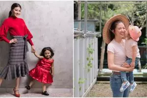 10 Momen saat Sarwendah dan Thalia kembaran baju, so sweet banget