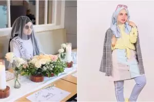 10 Gaya Suci Oktari, selebgram yang viral gara-gara makeup horornya 