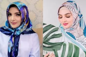 7 Pesona Ashanty dalam balutan hijab, cantik bak wanita Timur Tengah