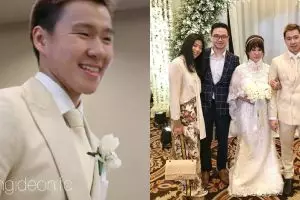 7 Foto pernikahan juara All England Marcus Gideon dan istri, sudah sah