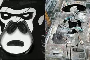 10 Karya sketsa digabungkan dengan benda nyata ini hasilnya keren abis