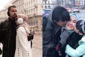 10 Potret harmonis keluarga Annisa Trihapsari-Sultan, jauh dari gosip