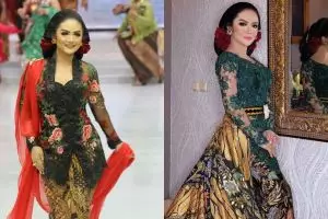 7 Pesona Krisdayanti dengan balutan kebaya, cantiknya bikin pangling