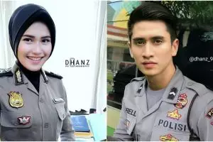 Begini jadinya kalau 8 seleb Indonesia jadi polisi, siapa favoritmu?